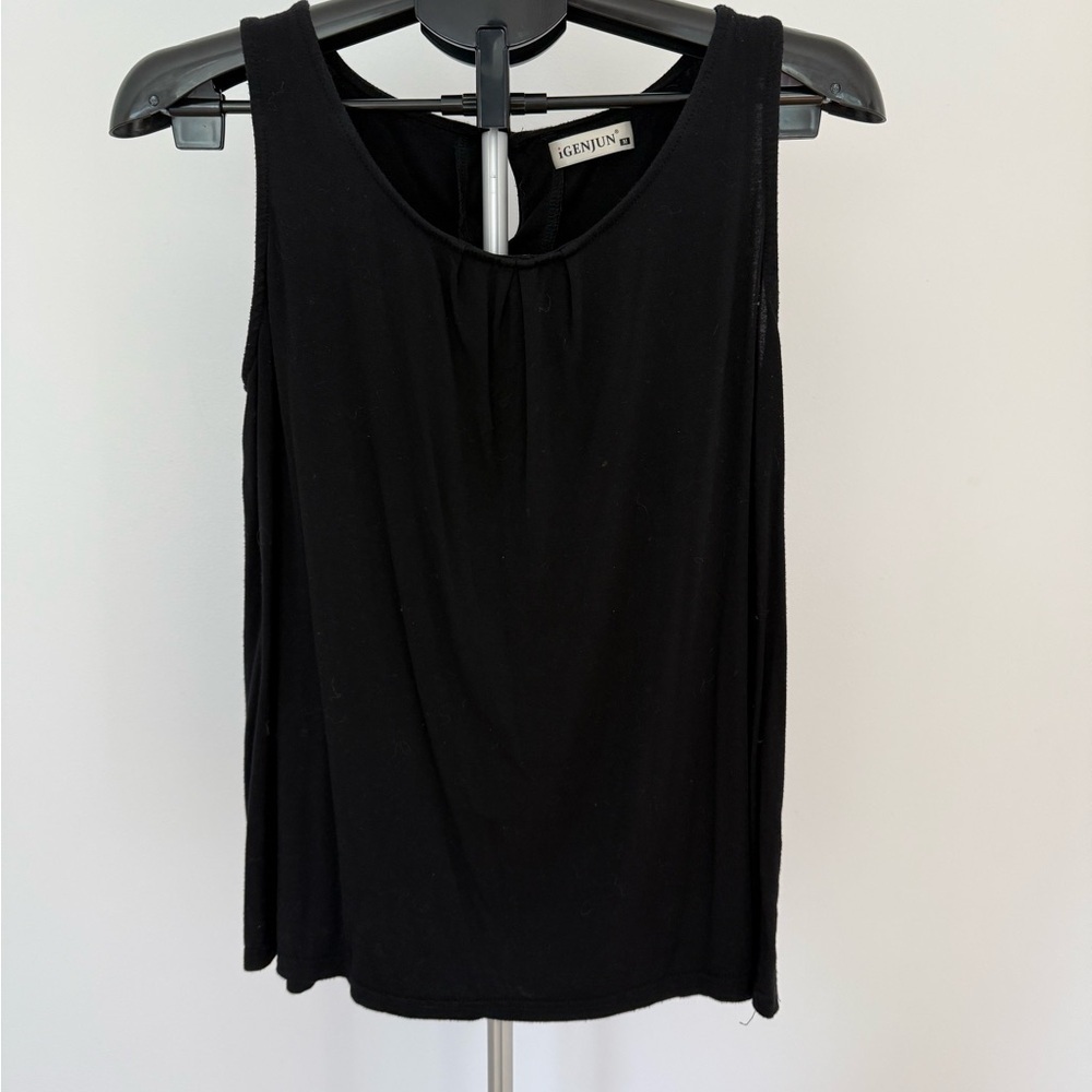 iGenjun | Black Tank Top | Size Medium